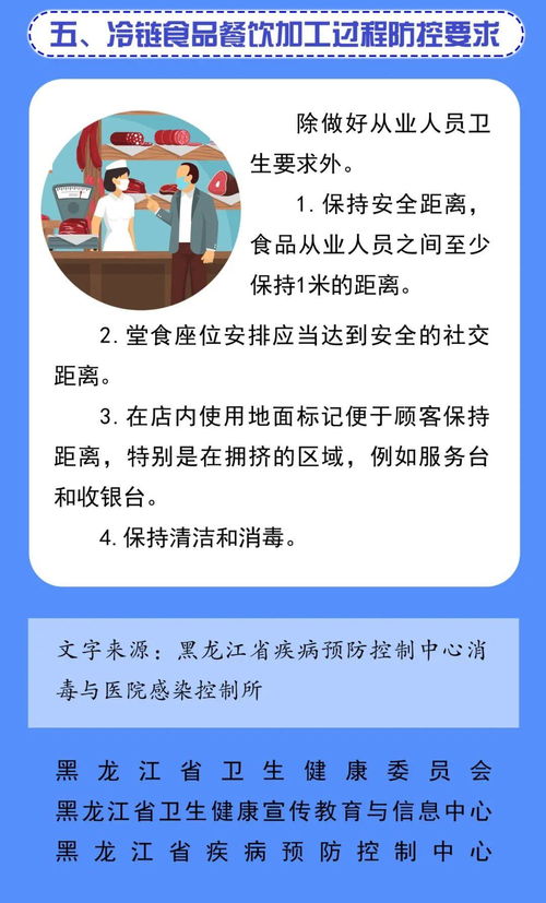一图读懂 冷链食品相关从业人员如何做好防控
